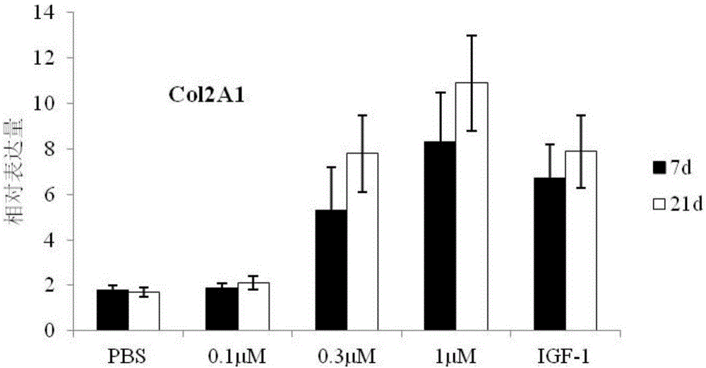 Peptide for repairing cartilage and/or treating osteoarthritis