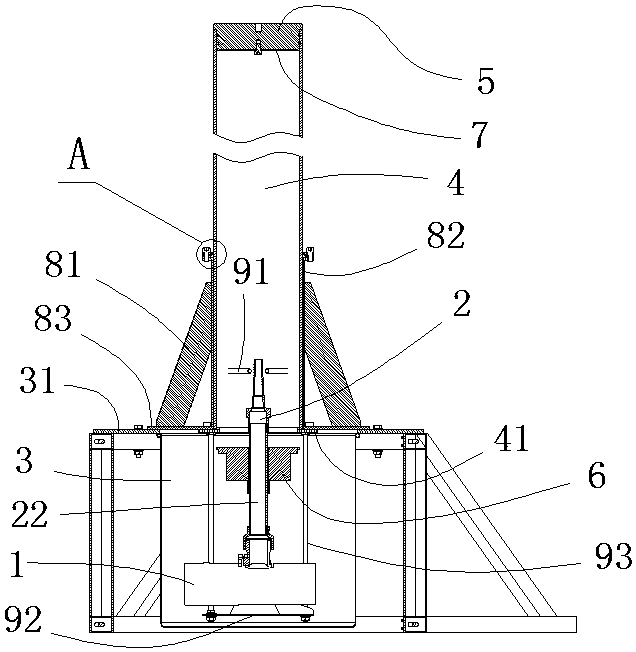 Internal circulating type transparent fountain system