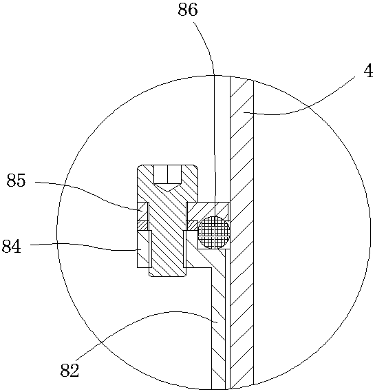 Internal circulating type transparent fountain system