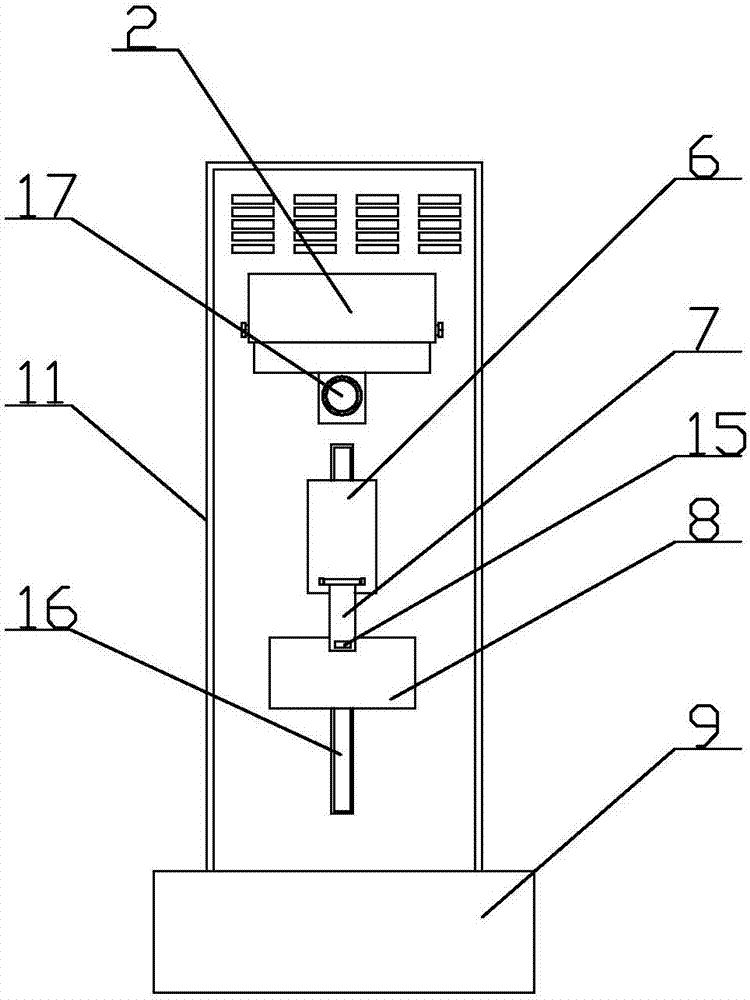 Charging pile for electric automobile