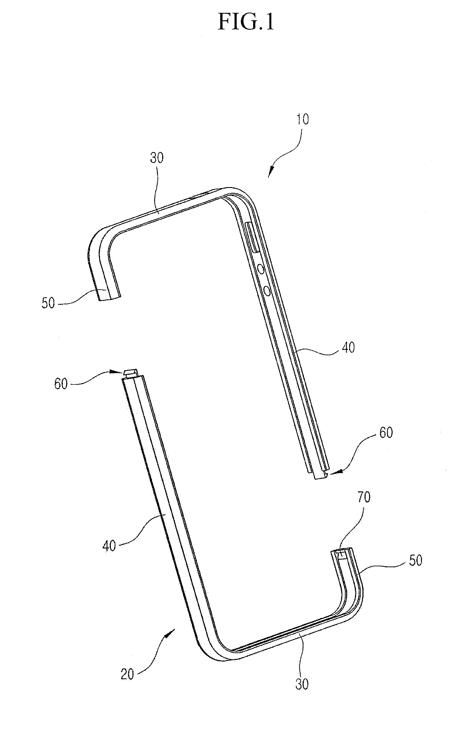 Protective case for portable electronic device