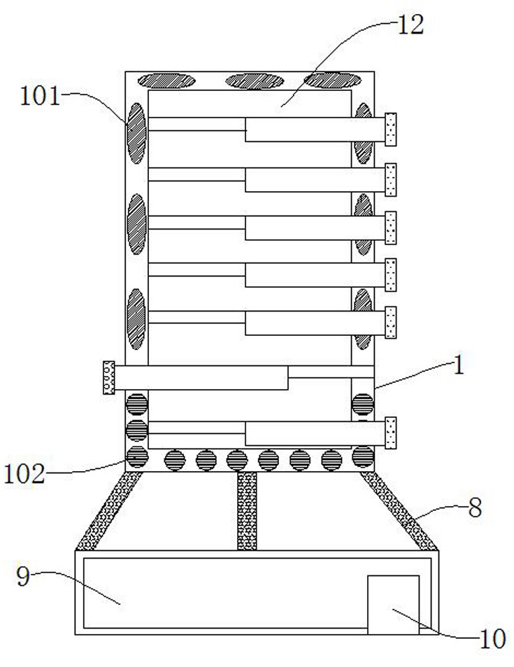 Machine tool heat treatment device for machining nuts