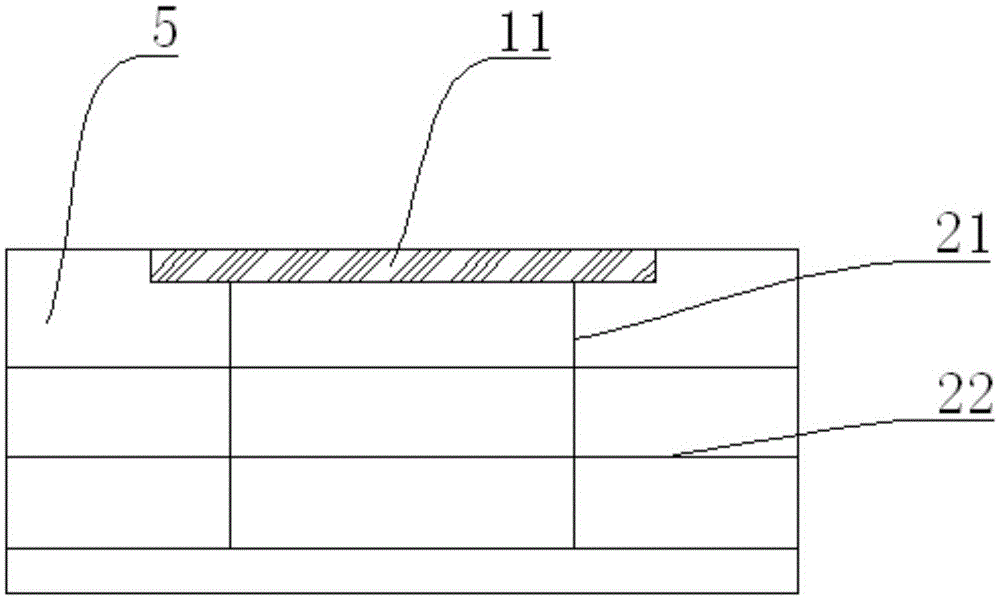 A thermal shield tunnel fixing bracket