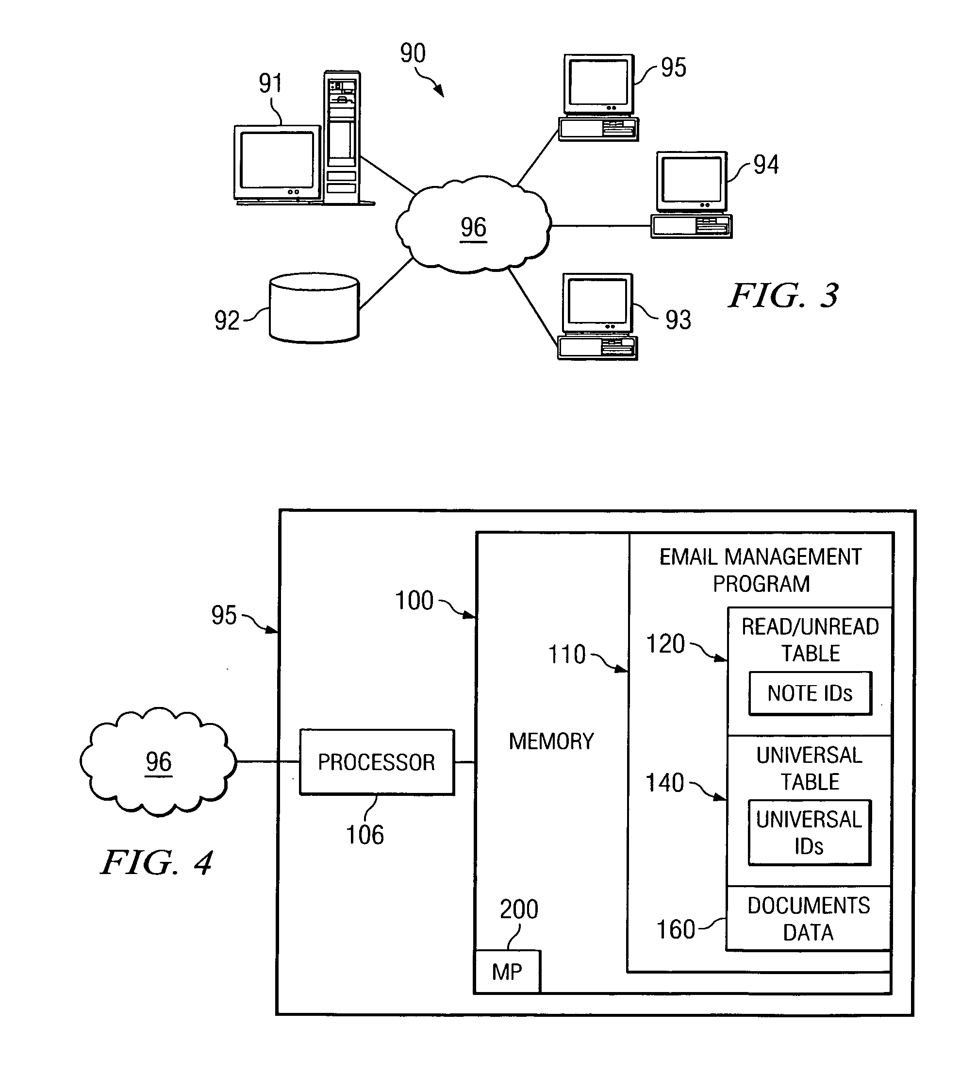 Method for synchronizing read/unread data during LOTUS NOTES database migration