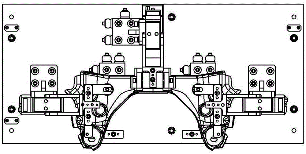 Frame clamping device