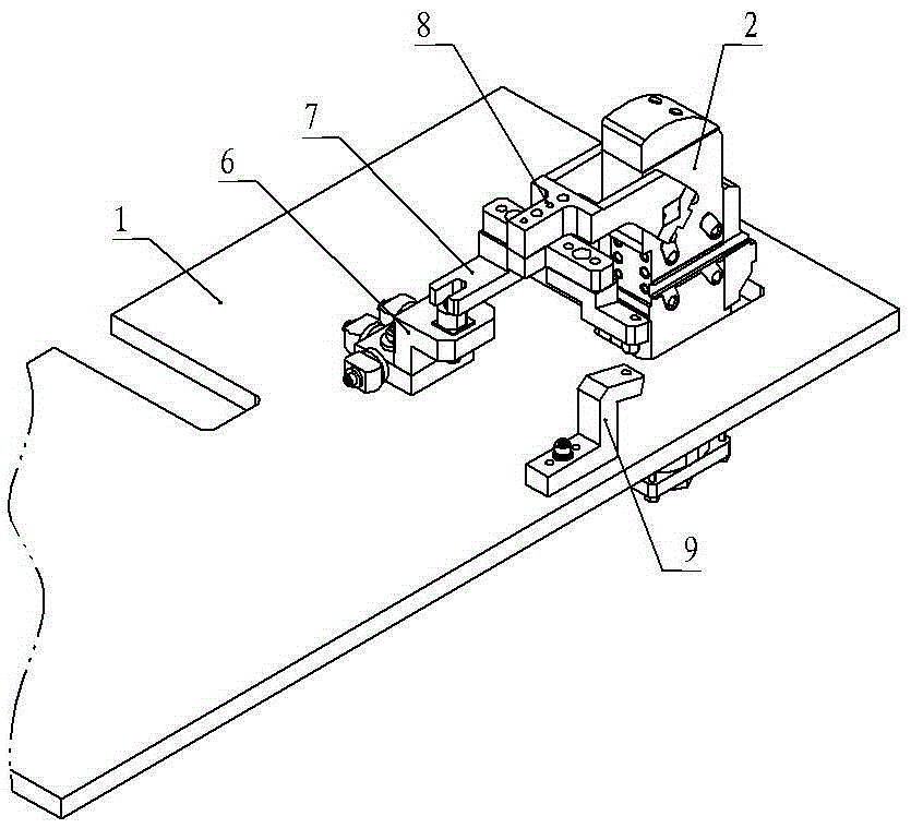 Frame clamping device