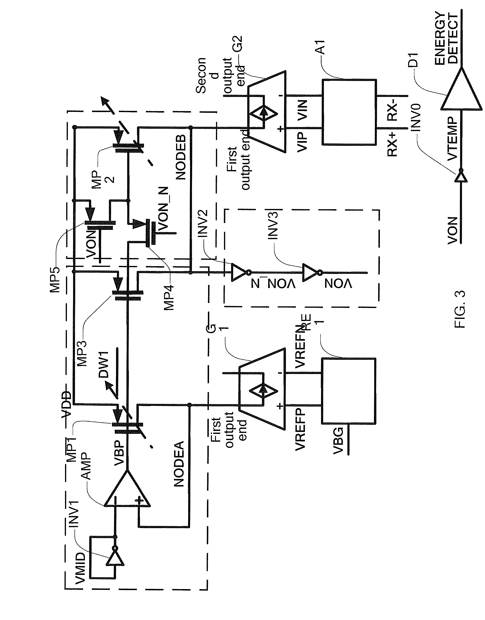 Signal detection circuit, method and system