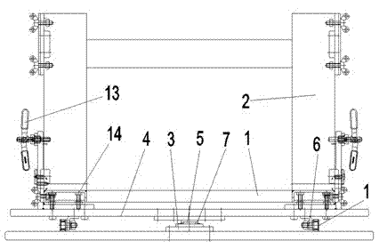 Multi-angle installation working device and operation method for electrical cabinet of wind turbine generator