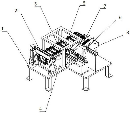 An automatic installation device for acupuncture and moxibustion spring handles