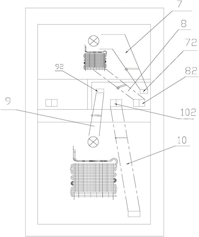 Air-cooling refrigerator and control method thereof