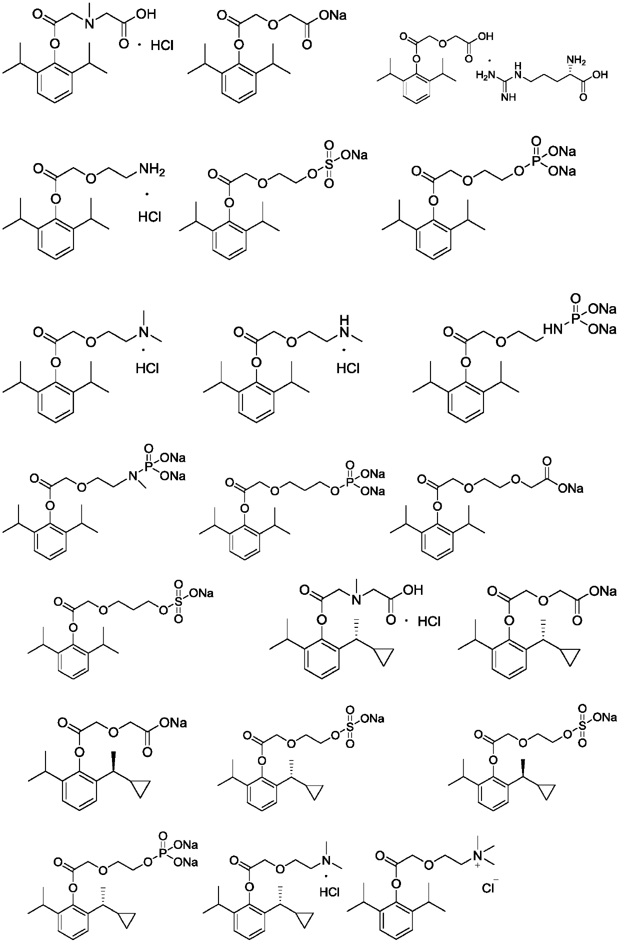 Alkyl-substituted phenol carboxylate compound, preparation method and application