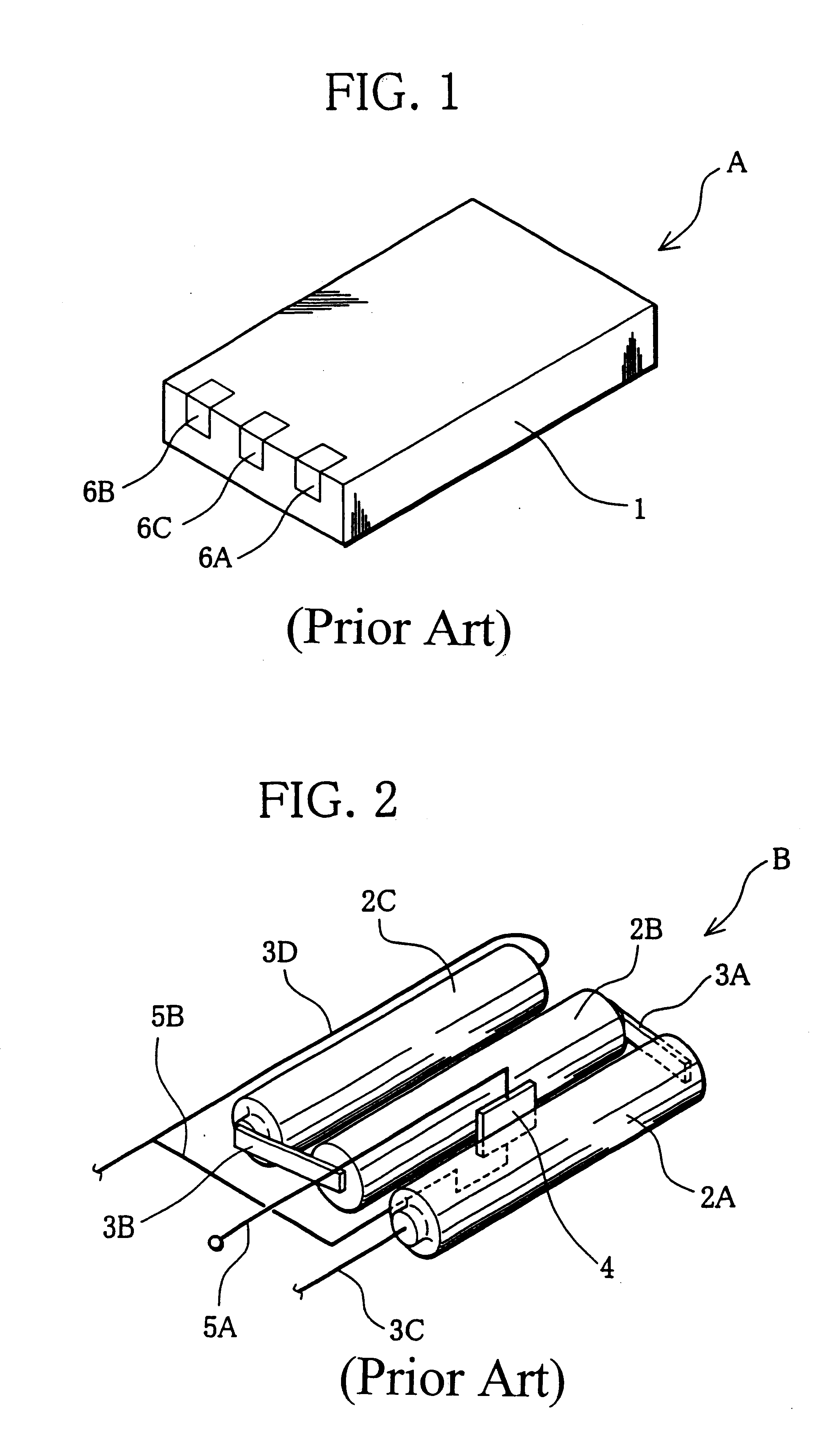 Battery, lead member for battery connection, and battery pack using the same