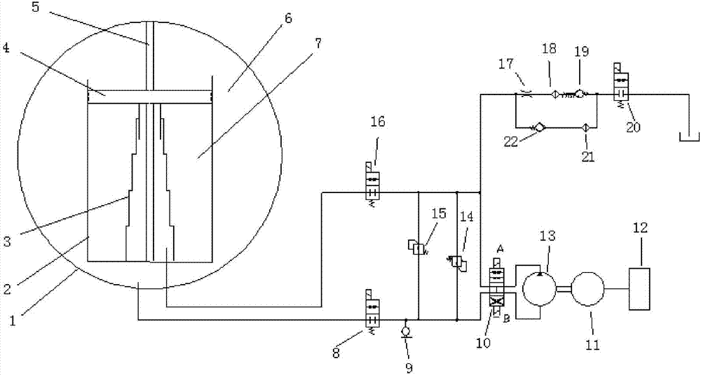 Buoyancy adjusting device based on sea water pump