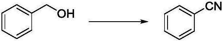 Method for preparing nitrile from primary alcohol