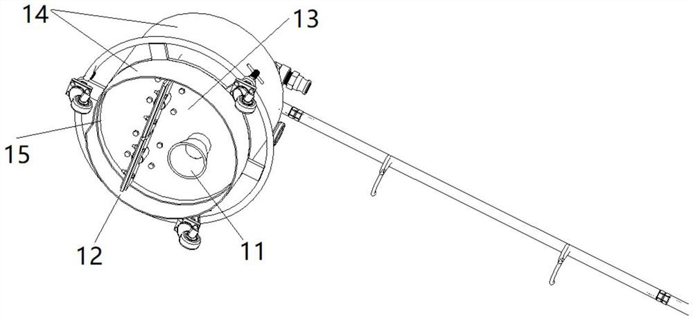 Tank cleaning equipment for offshore oil platform and tank cleaning method