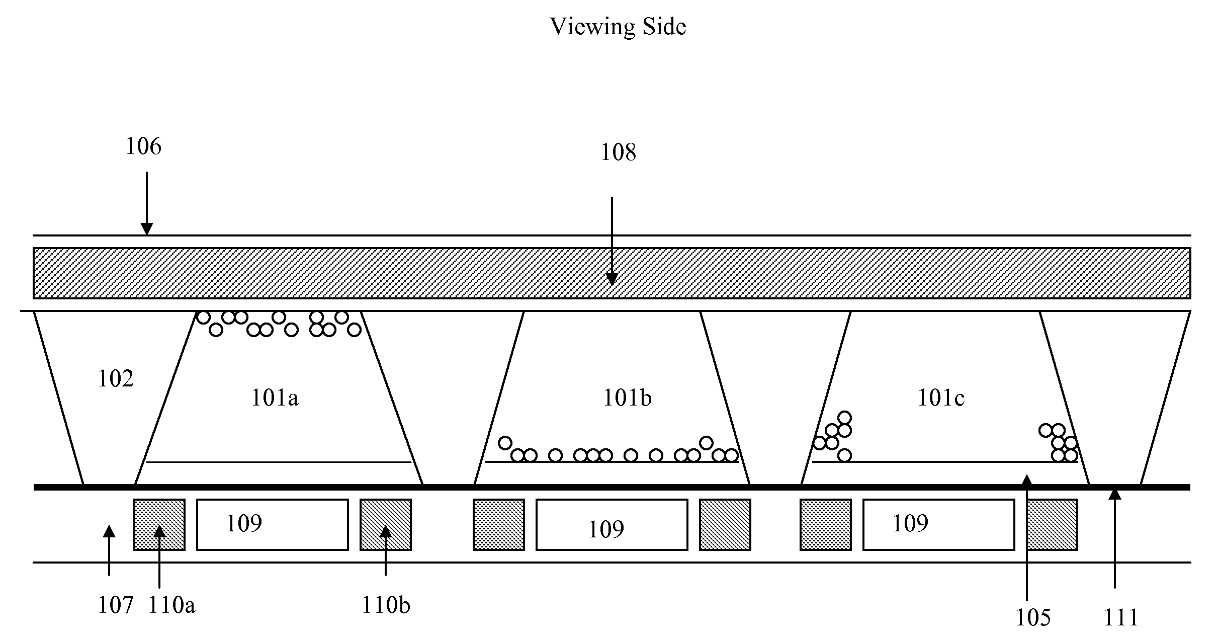 Electrophoretic display structures