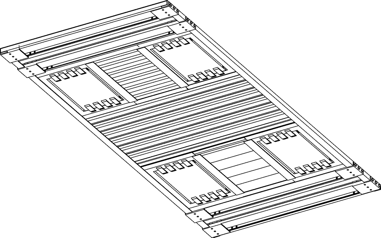 Car carrying board capable of limiting car left and right