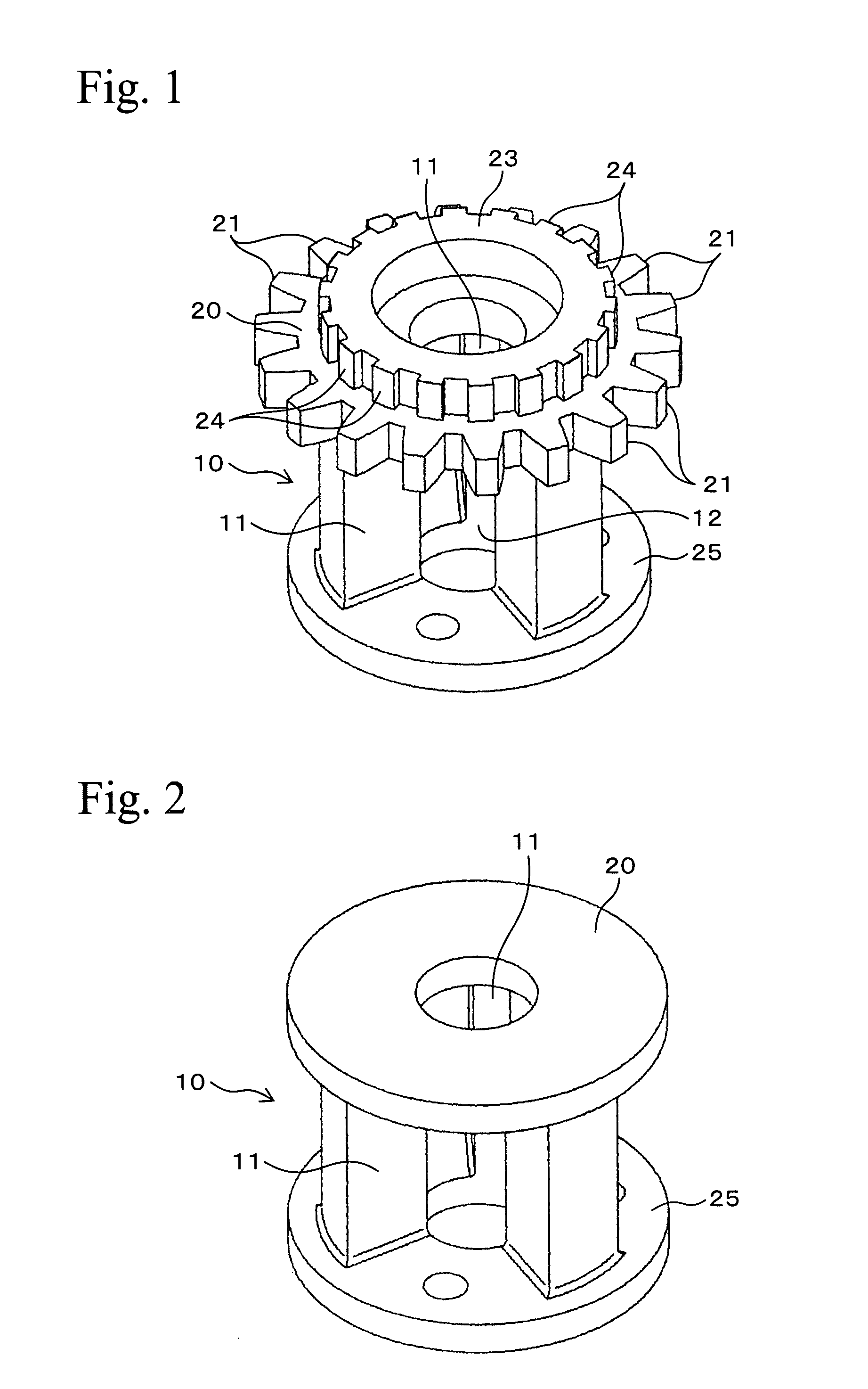 Process for manufacturing composite sintered machine components