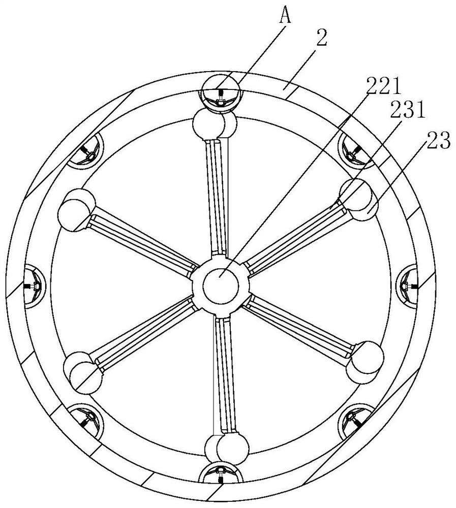 Gas dust removal equipment based on gas flow rate