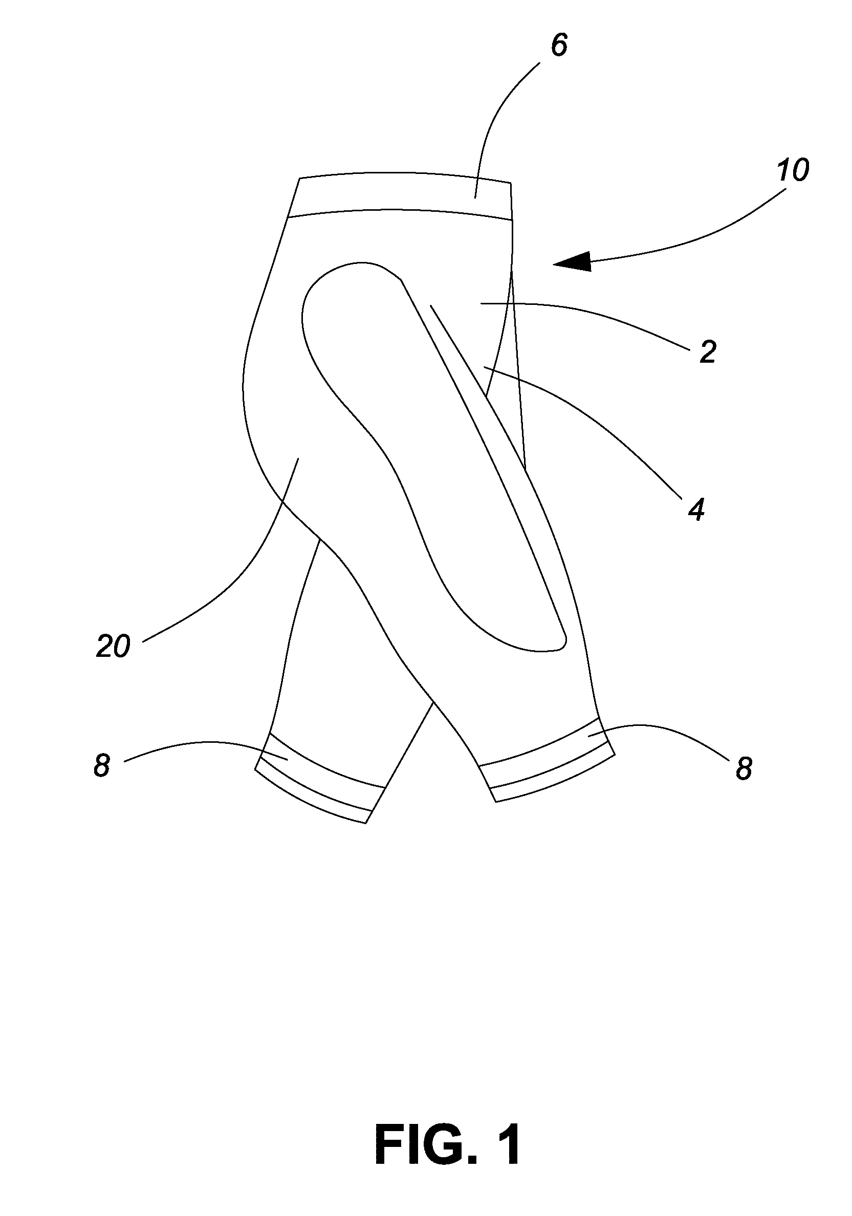 Caloric burn garment