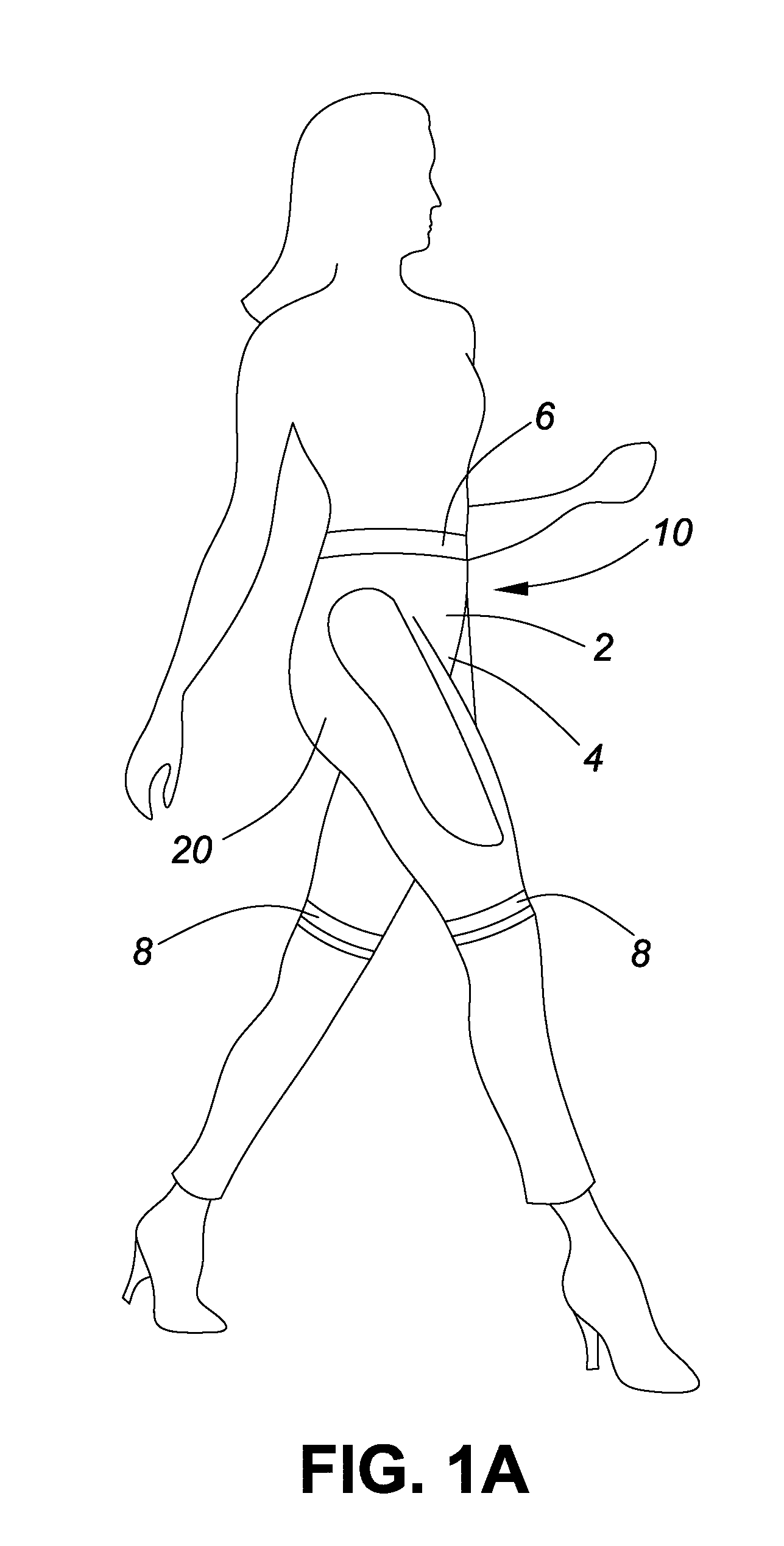 Caloric burn garment