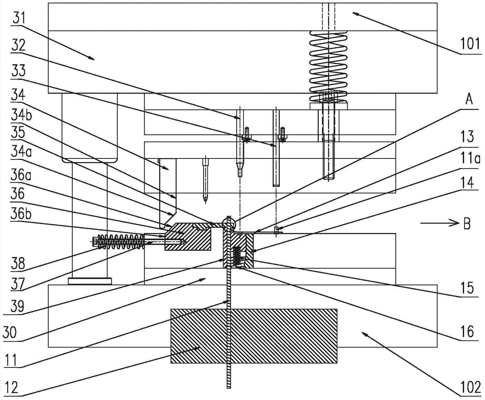 Multi-working-procedure integrated contact processing equipment