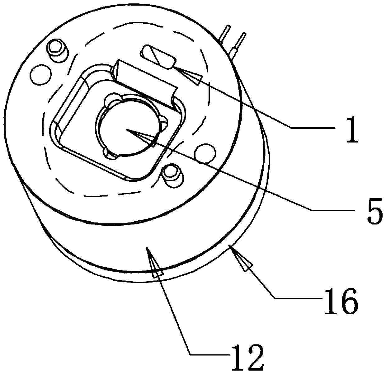 Blue light blocking LD laser light source module