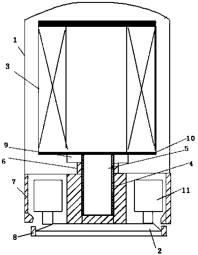 Screw-mounted filter