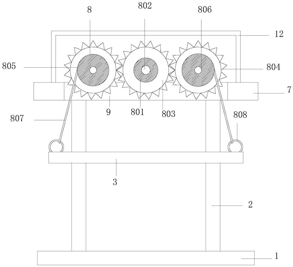 Height-adjustable stable engineering building construction frame