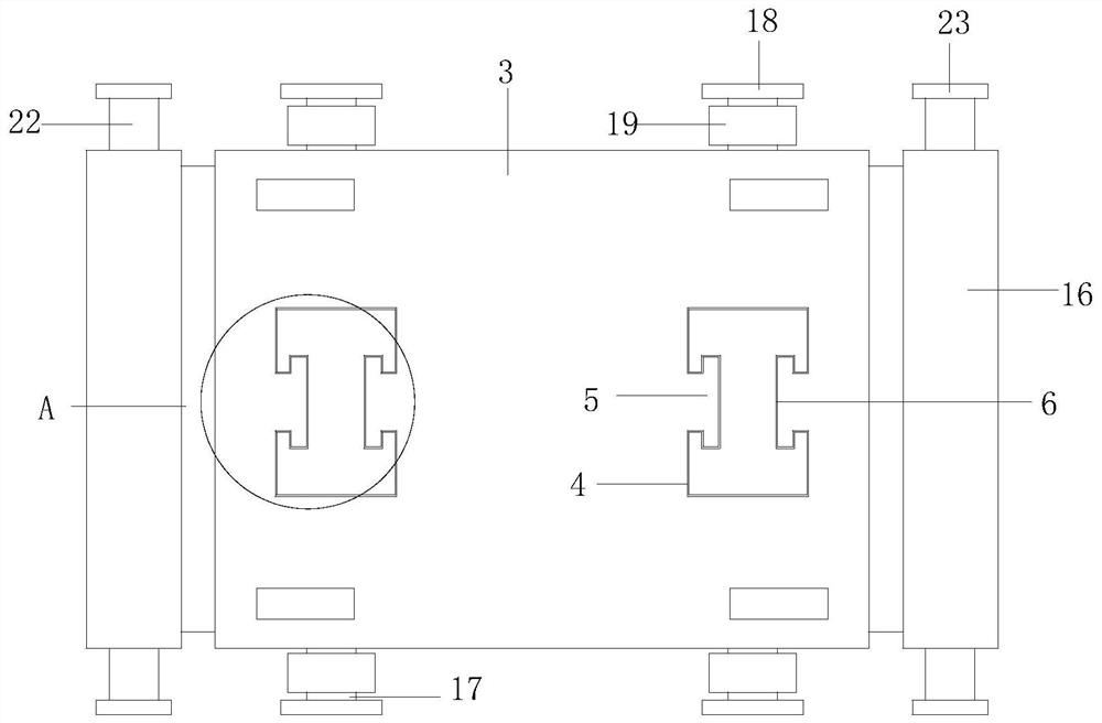 Height-adjustable stable engineering building construction frame