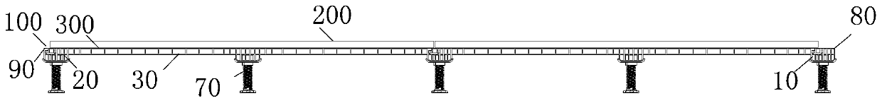 Installation method of leveling base plate assembly