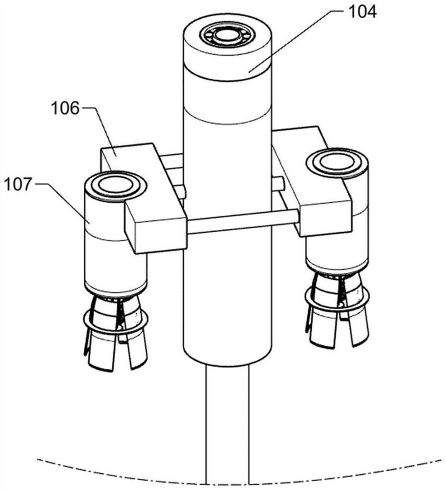 Water conservancy pipeline stop valve assembling device