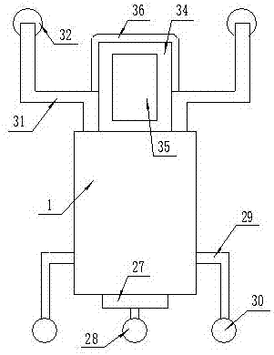 Cutting device used for garden greening