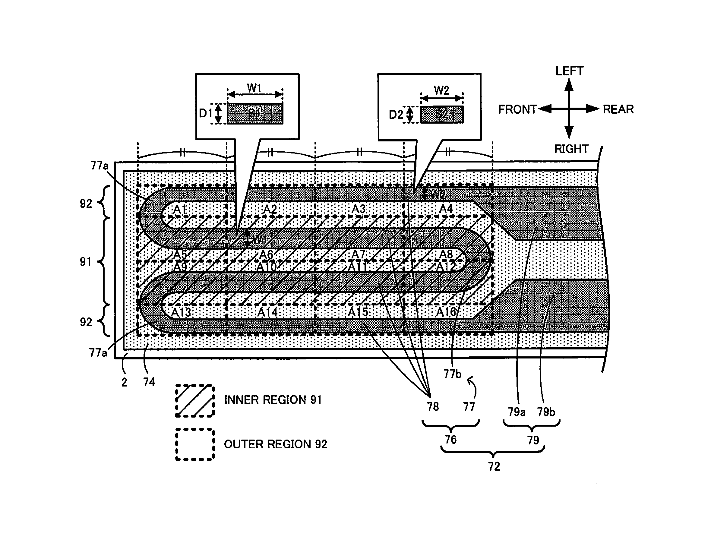 Ceramic heater, sensor element, and gas sensor