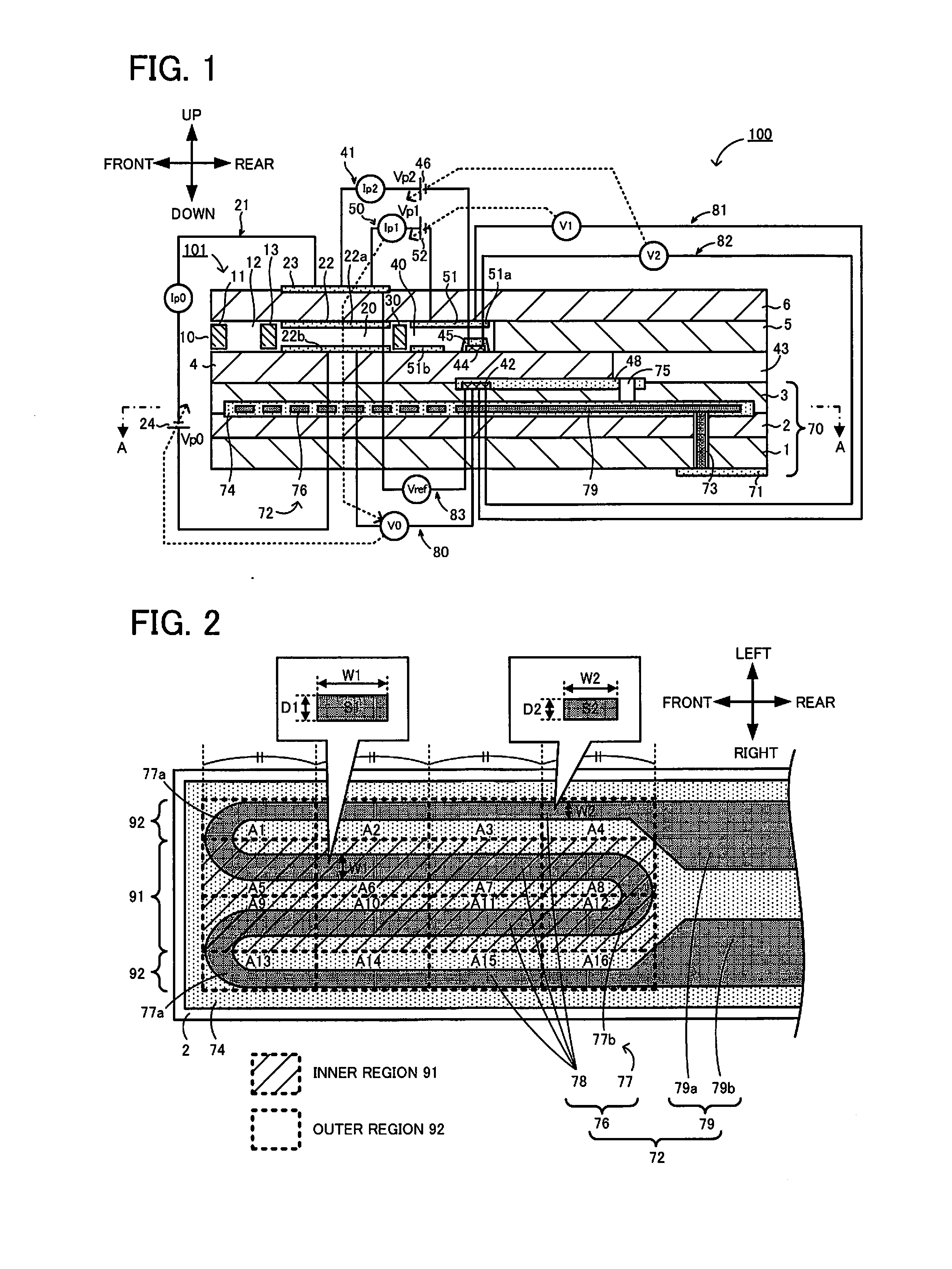 Ceramic heater, sensor element, and gas sensor