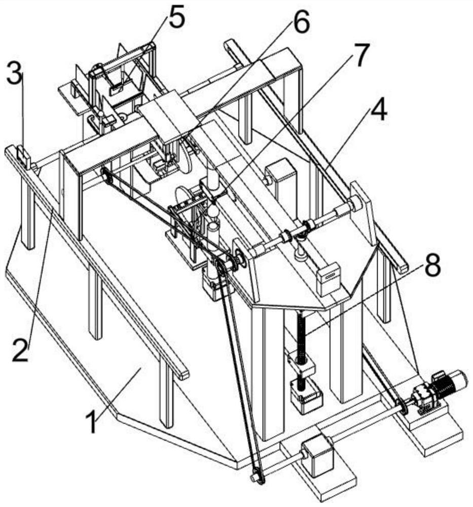 Special plywood processing device