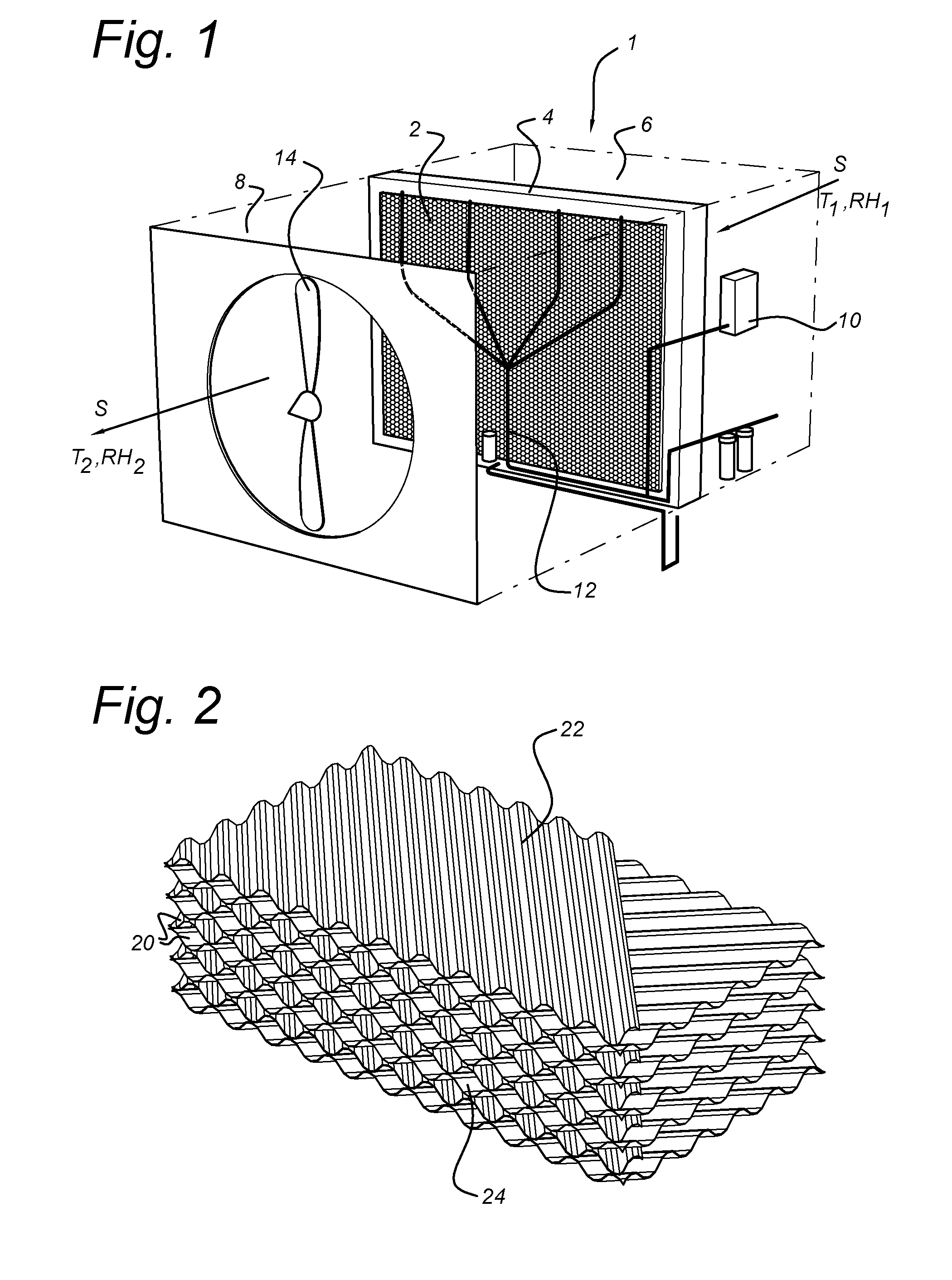 Heat exchange matrix