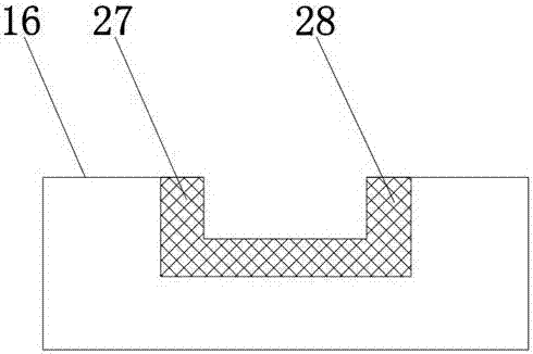 Environmental-friendly stone polishing device with dedusting and damping functions