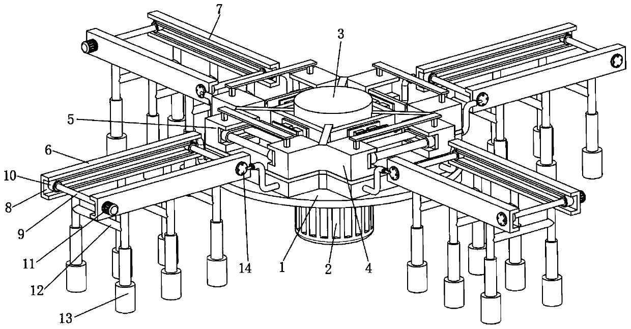 Transfer working table capable of freely changing materials