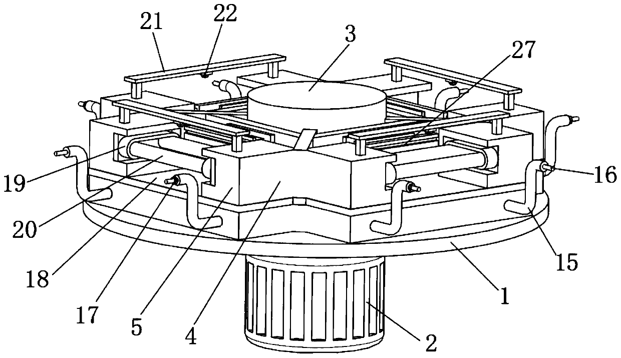 Transfer working table capable of freely changing materials