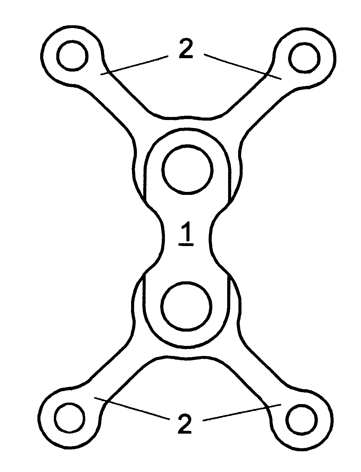 Production process of varying thickness osteosynthesis plates