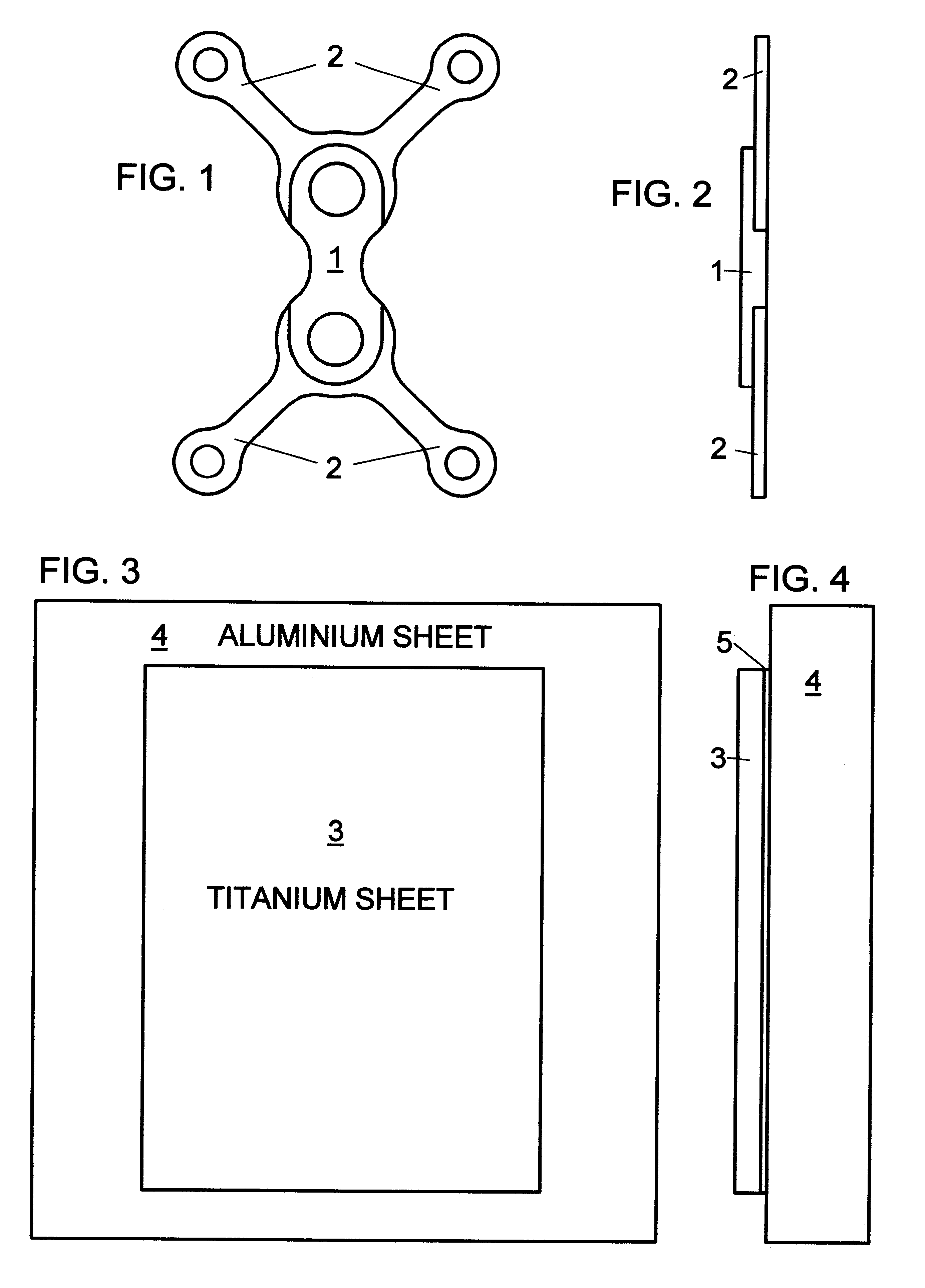 Production process of varying thickness osteosynthesis plates