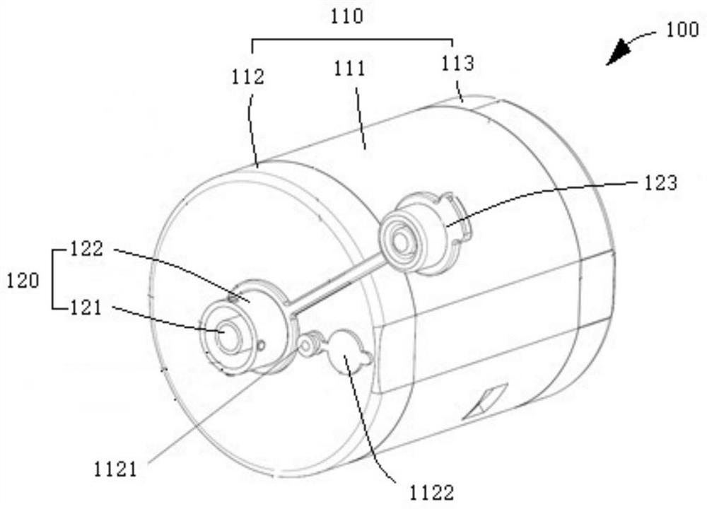 Pipeline connecting structure and endoscope smoke circulating system