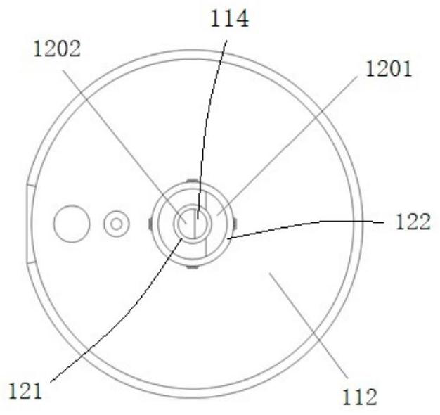 Pipeline connecting structure and endoscope smoke circulating system