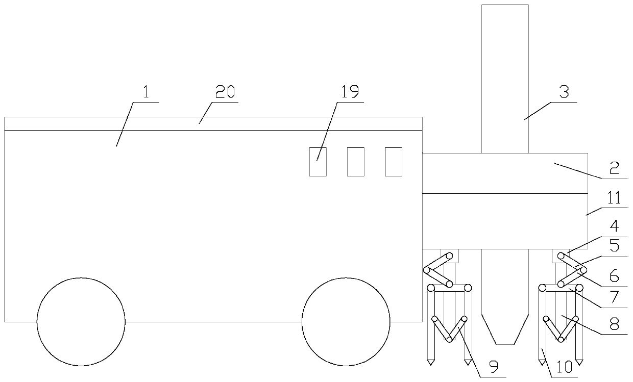 Drilling equipment with cleaning function and high stability