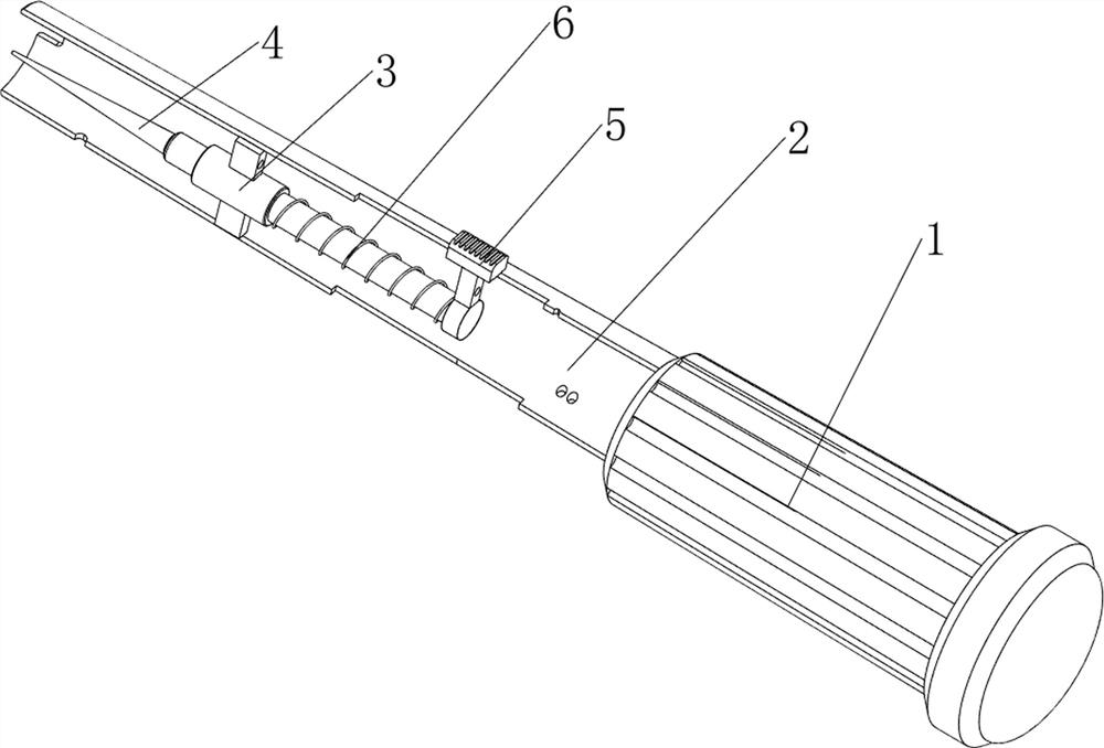 Pustule purulence removing device for dermatology department