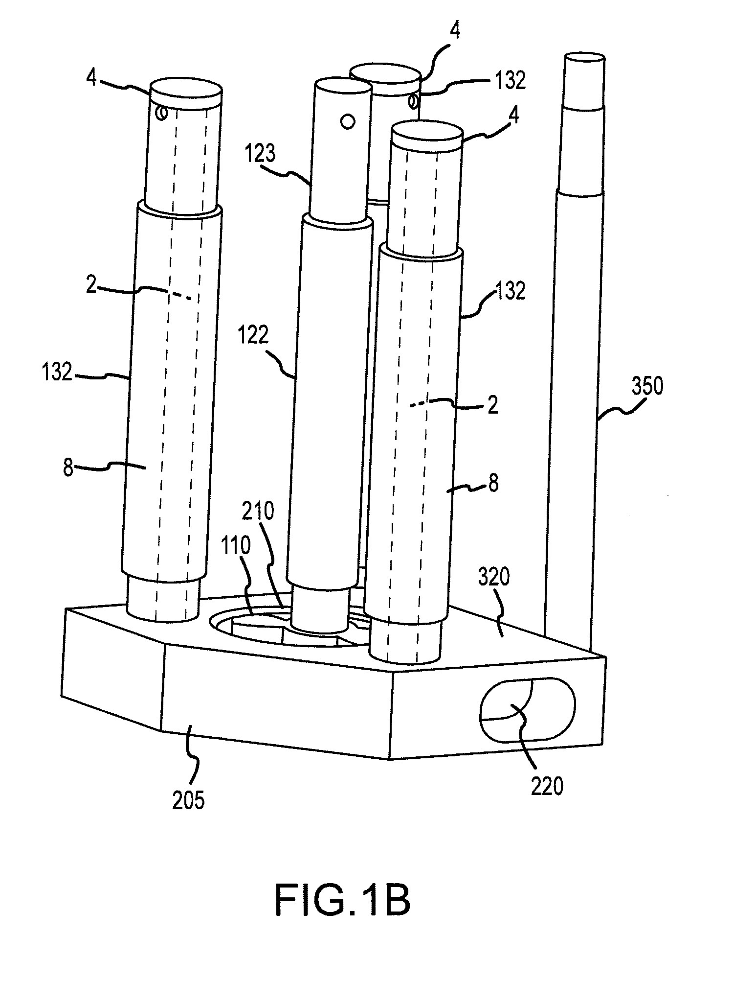 Shaft and post tensioning device