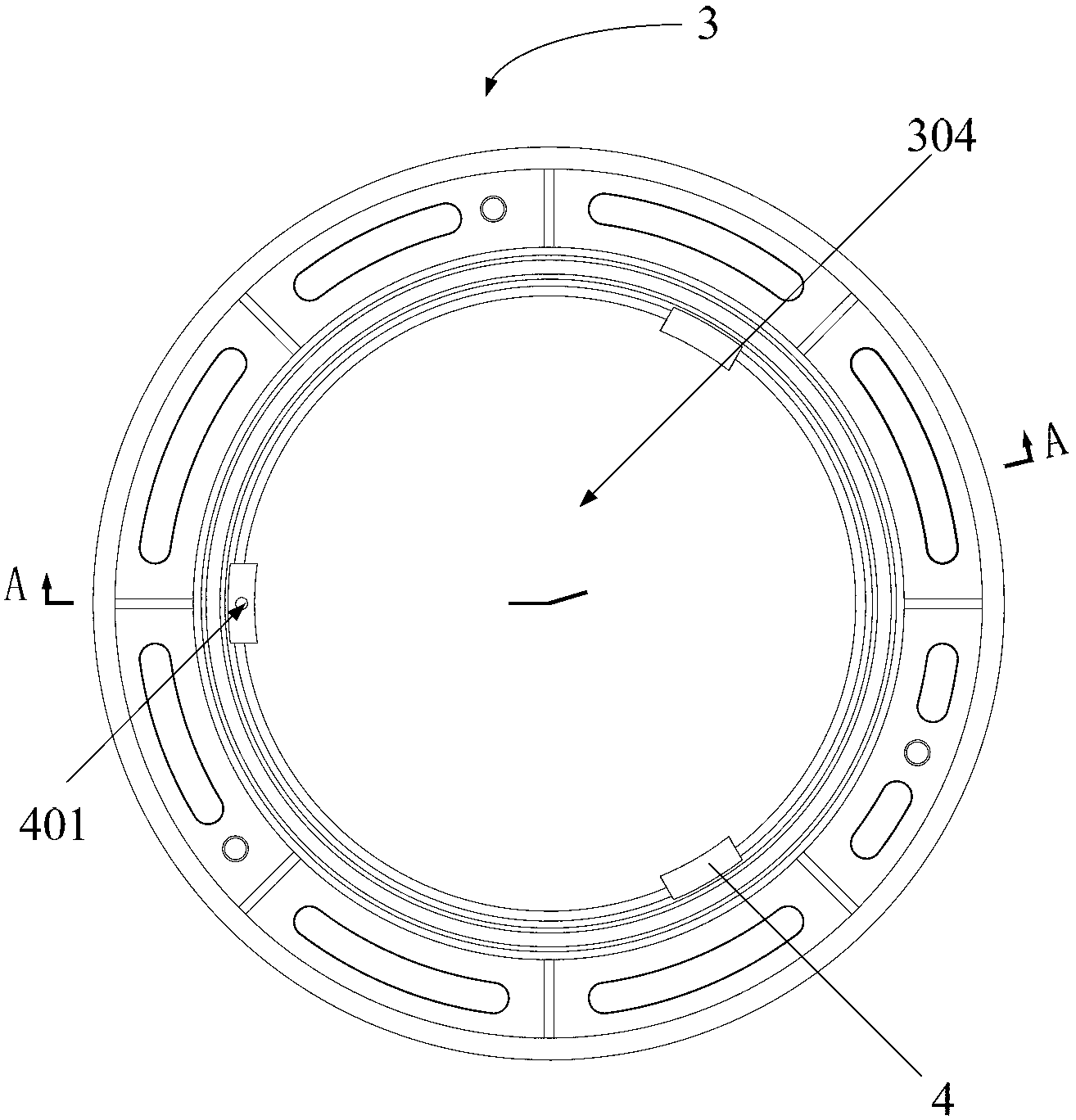 Well lid support, inner well lid of inspection well and well lid component of inspection well