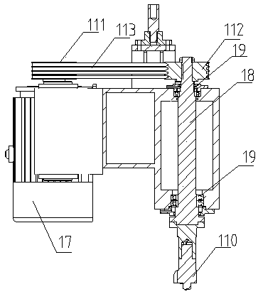 An online automatic drilling machine