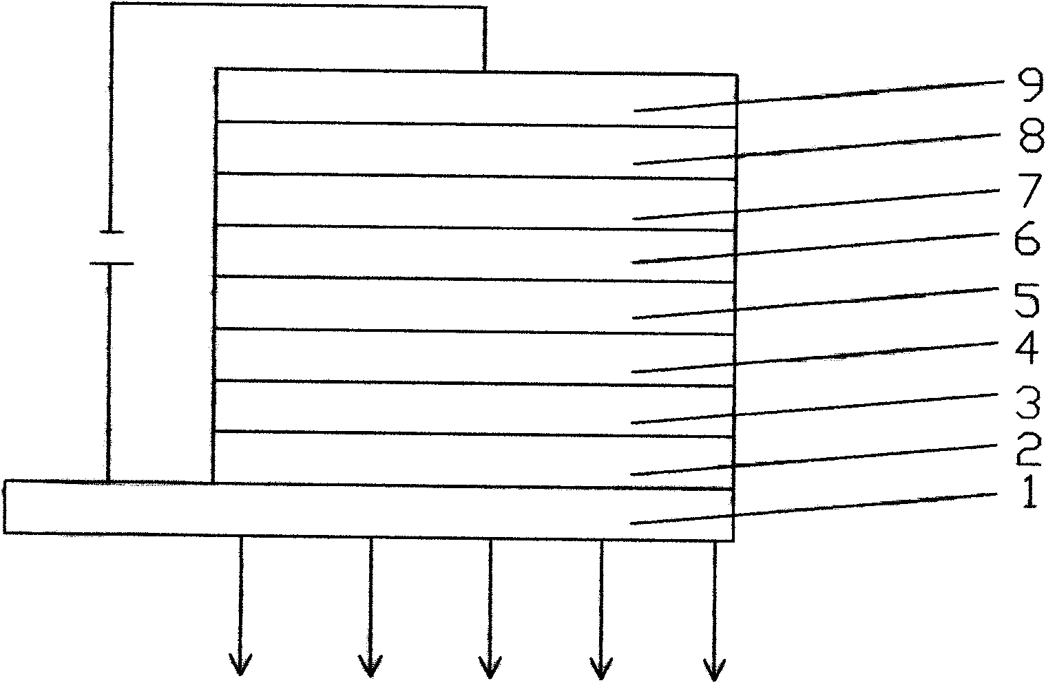 Bipolar phosphorescent main material containing anthracene derivatives of tetraphenyl silicane and carbazole and organic electroluminescent device